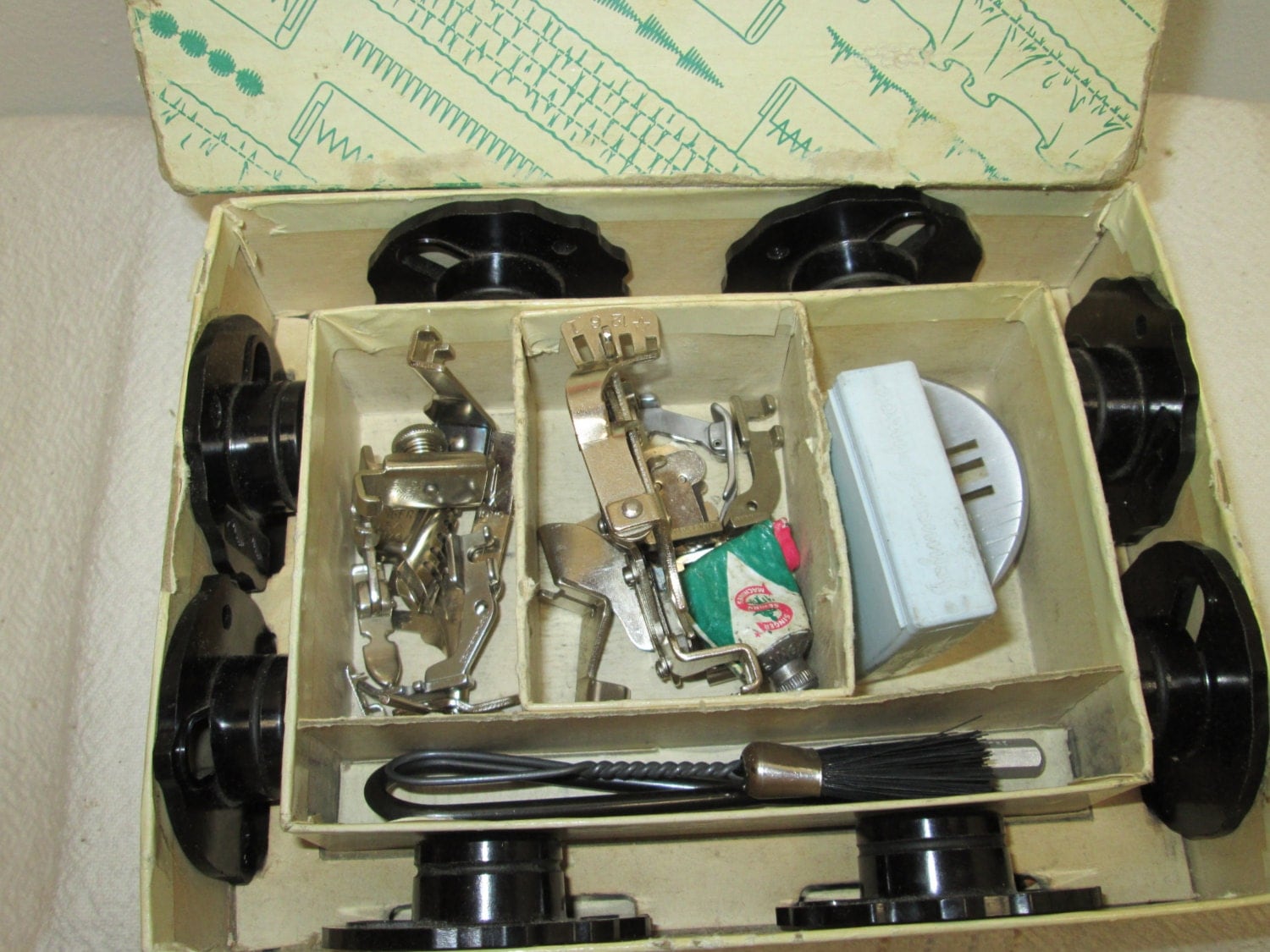 Singer Sewing Machine Attachments and accessories, cams, sewing