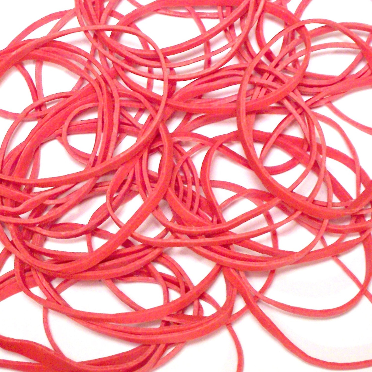 Red Rubber Bands 100 Count Rubber Bands for Crafting and