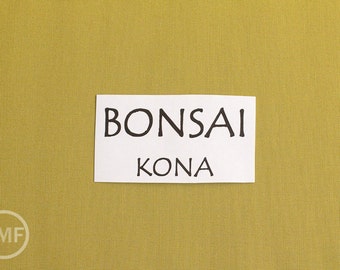 One Yard Bonsai Kona Cotton Solid Fabric from Robert Kaufman, K001-441
