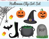 60% OFF SALE Clip Art Halloween Set - Instant Digital Download Il_170x135