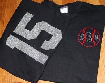 Popular items for softball monogram on Etsy