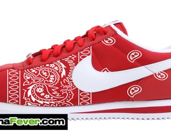 red bandana nikes