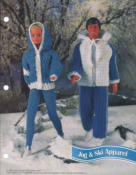 Crochet Pattern Crochet Barbie Doll Ken Doll Pattern