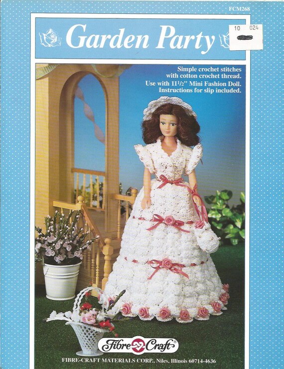 Crochet Pattern Crochet Barbie Doll Clothes Pattern
