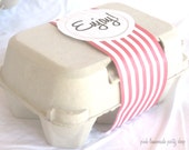 Egg CaRToN-empty --GReY 6egg size-fill with mini cupcakes,easter eggs, cookies, fruit, hold cakepops or peep pops-3ct Il_170x135
