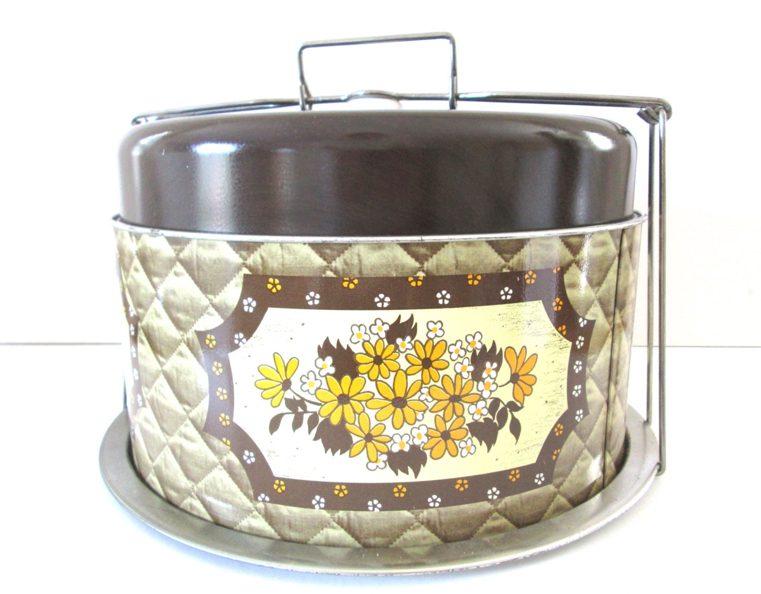 Retro Cake / Pie Carrier Haute Juice