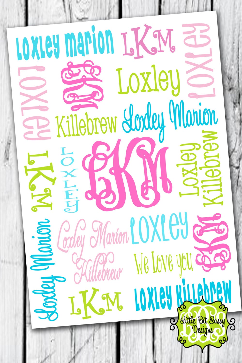 Personalized Baby Blanket Monogrammed Custom Blanket Baby Shower Gift Pink Green Blue Yellow