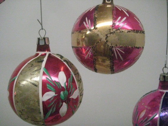10 vintage mid century christmas ornaments poland by 10 vintage mid century christmas ornaments poland by