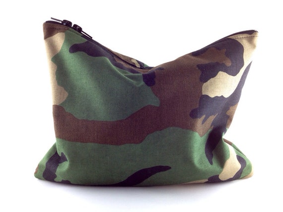 Camo Statement Clutch