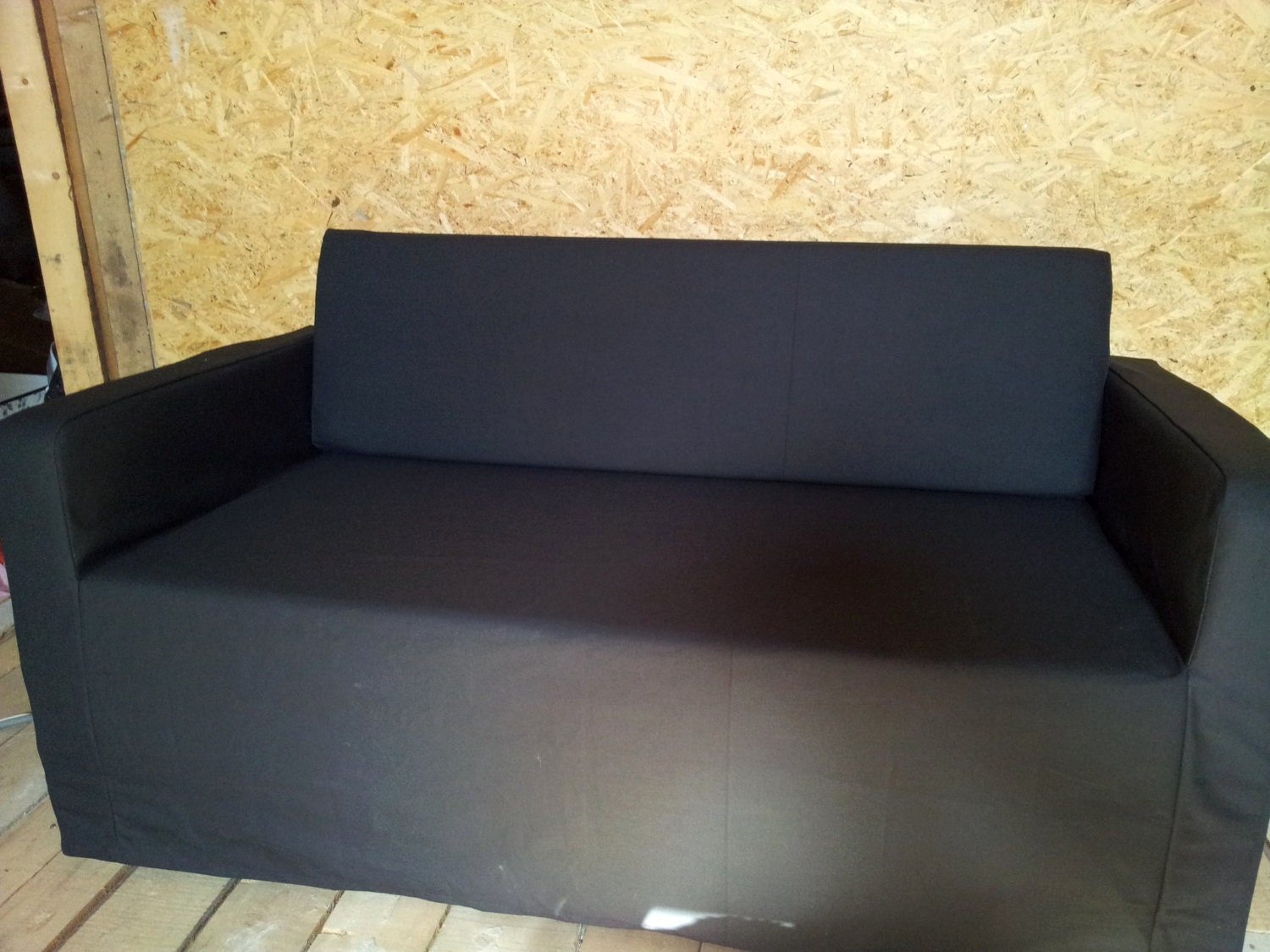 Slipcover for Solsta sofabed from IKEA strong dark grey