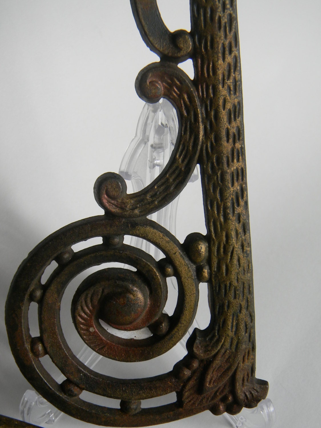 Vintage Metal Art Wrought Iron Decorative Pieces Industrial