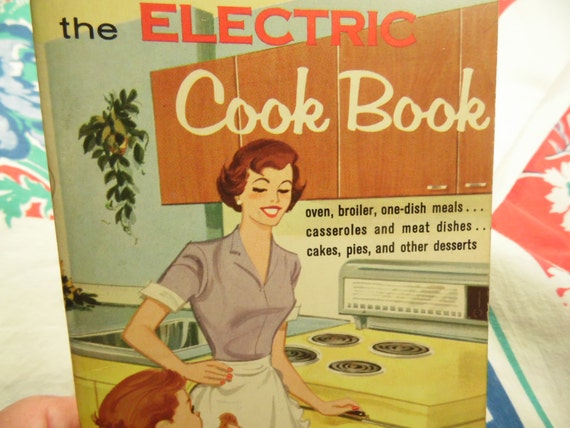 The Electric Cook Book 1960 Cookbook Paperback Cookbook