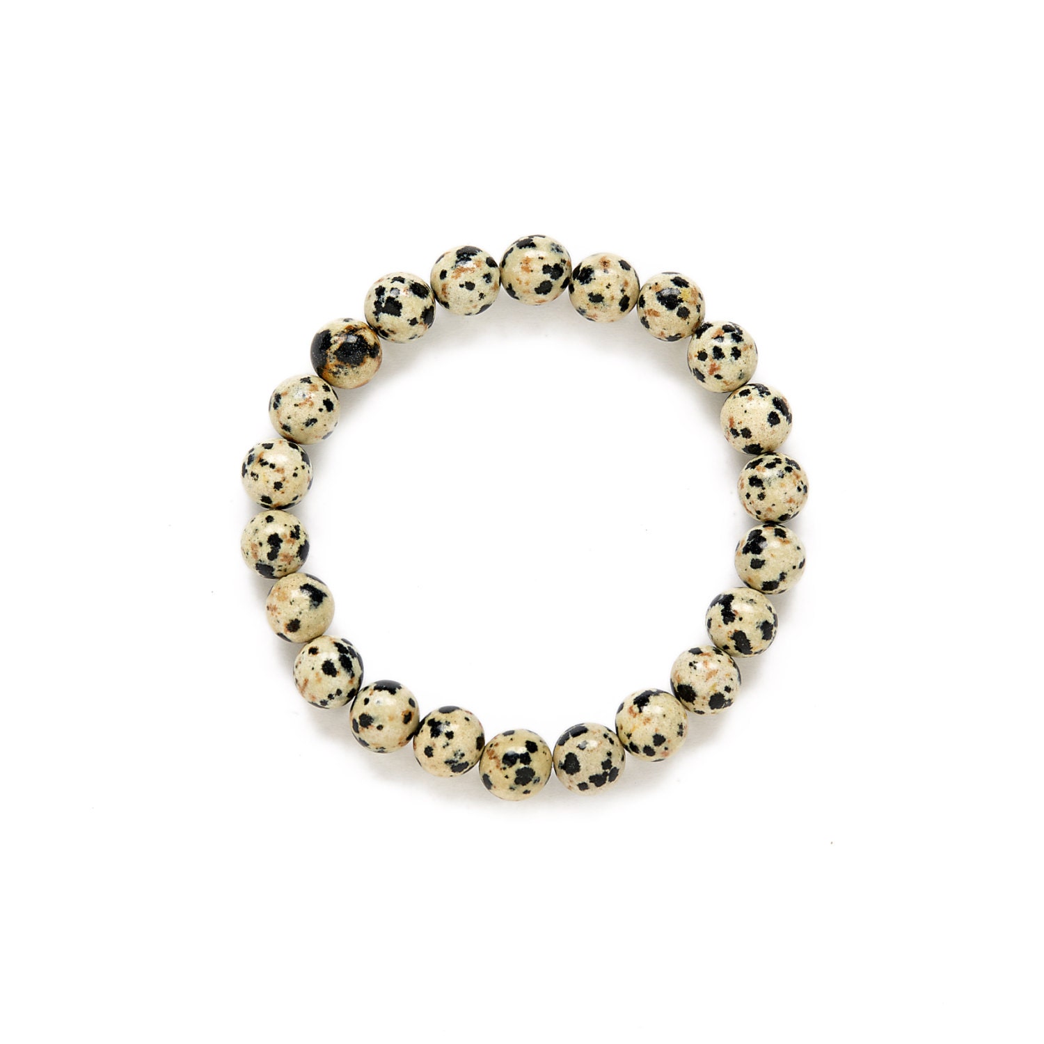 Leopard Bracelet. Jasper Gemstone Bracelet in Natural by kluster