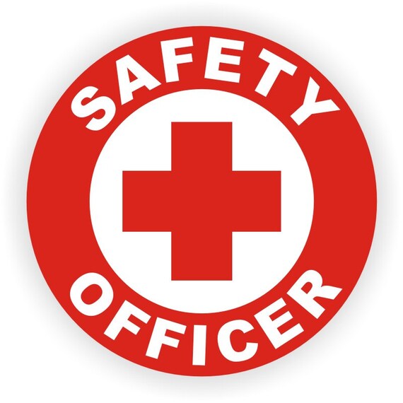 Safety Officer Hard Hat Helmet Decal / Vinyl by JayEngraving