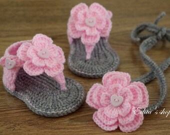 Crochet baby booties, baby shoes, boots, size 3-6 months, READY TO ...