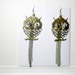 Owl Earrings Bird Earrings Gift For Her Under 20