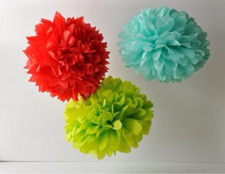 Tissue Paper Pom Pom Kit 10 Pick COLORS By POMSETC On Etsy   Il 750xN.604019831 Jg3t 