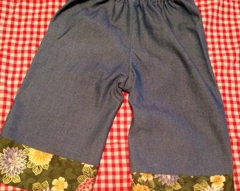 Japanese print Big Butt Baby Pants