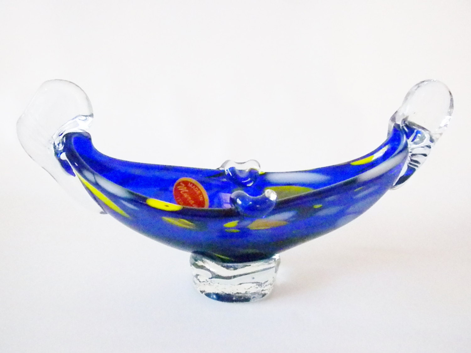 Murano Art Glass Gondola Boats Made in by oldandnew8