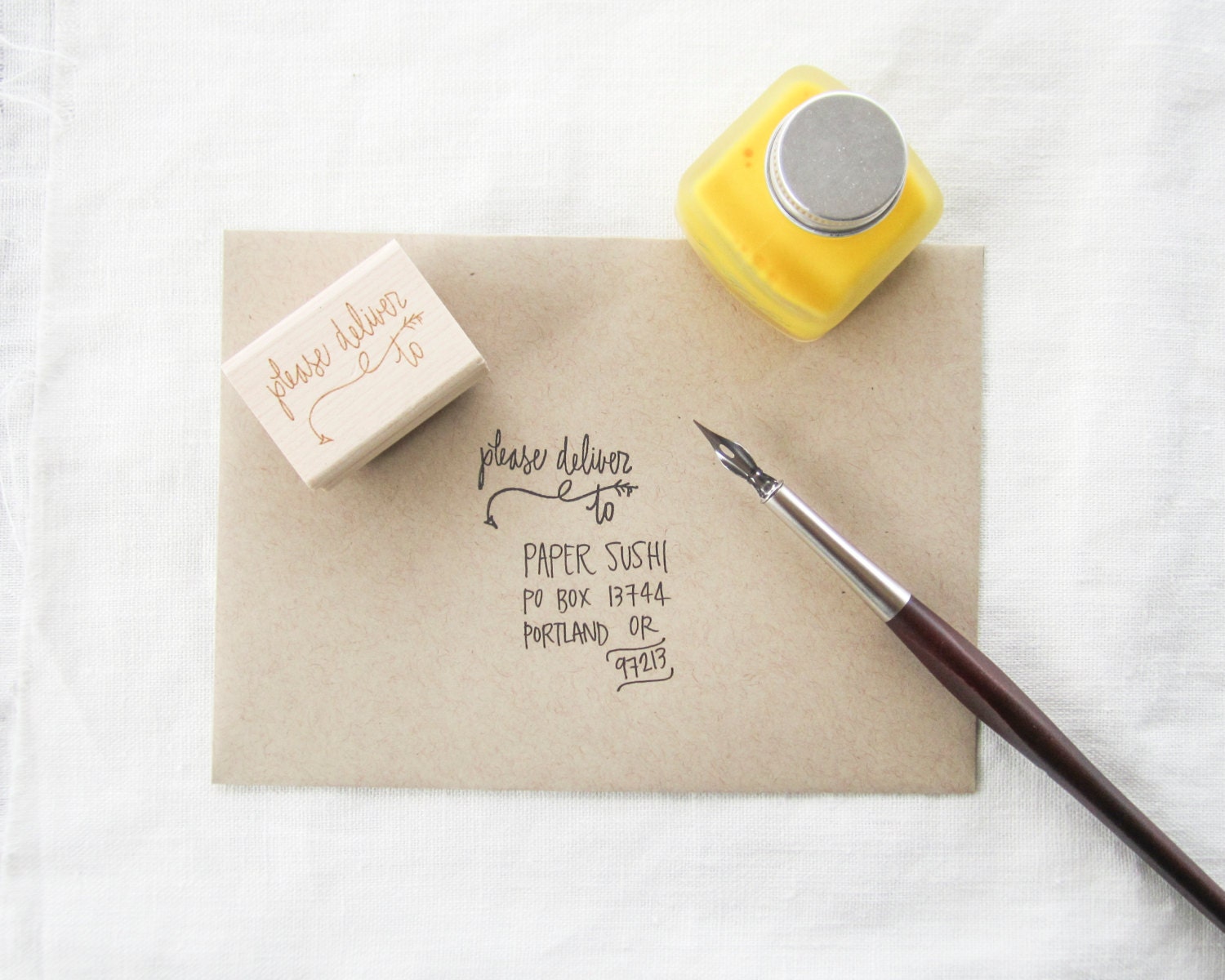 Please Deliver To Stamp please deliver to snail mail stamp