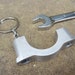 Red Bull F1 engine part keychain keyring keyfob made from a metal Formula 1 racecar part guys mans key ring chain car gift fob