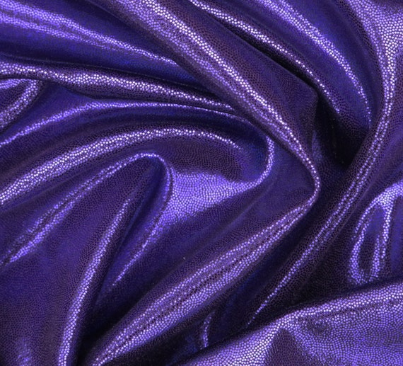 Nylon lycra fabric spandex stretch material Purple Mystique