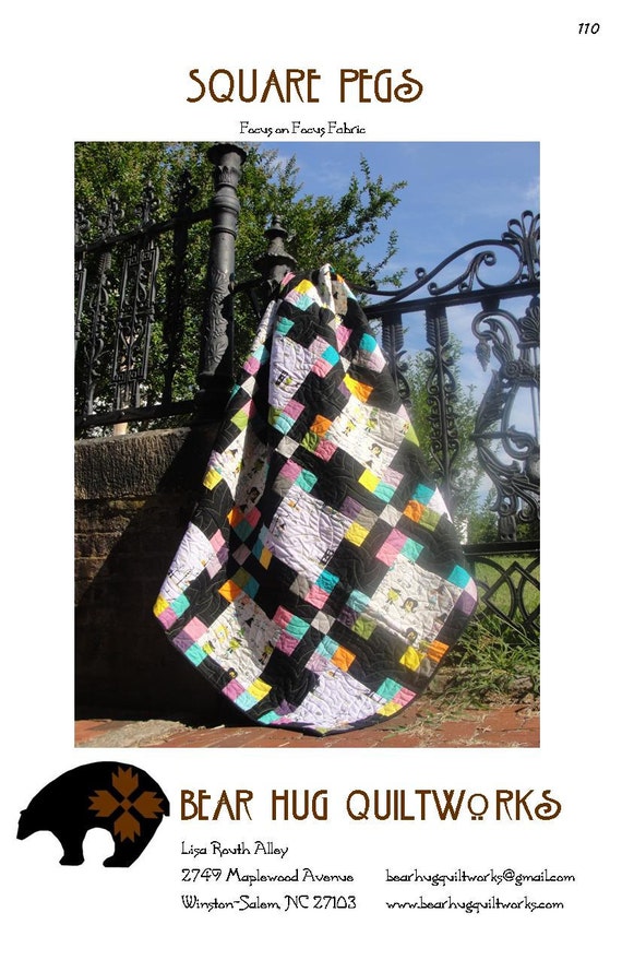 Square Pegs Quilt Pattern