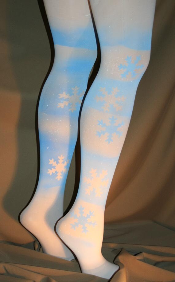 Kids icy white frozen elsa tights