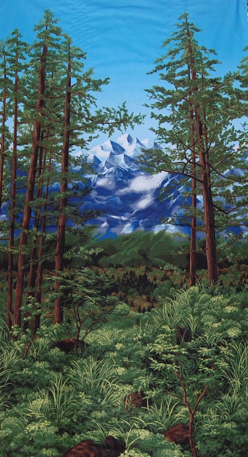 Robert Kaufman Fabric Nature Studies Panel by UndercoverQuilts