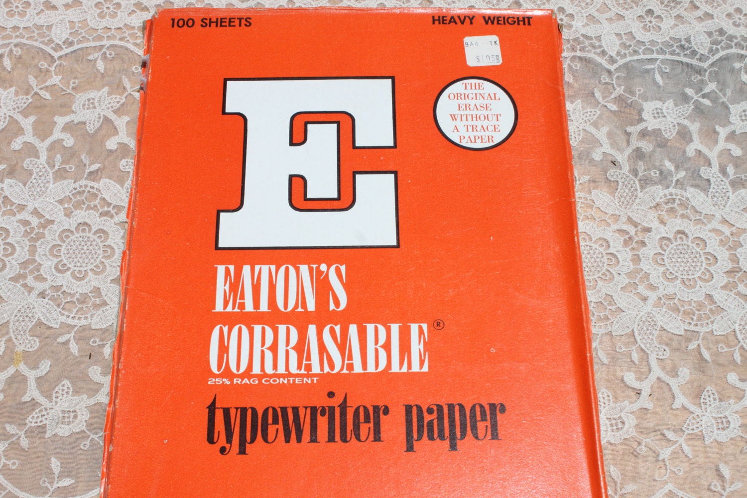 Typewriter Paper Vintage Eaton's Corrasable Typing paper