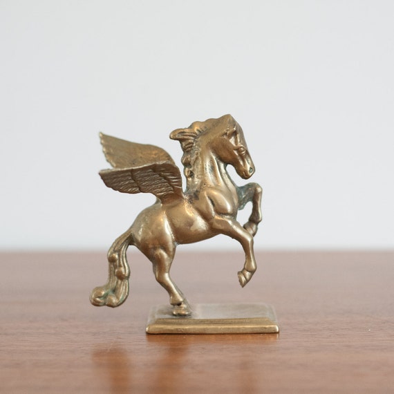 brass pegasus figurine