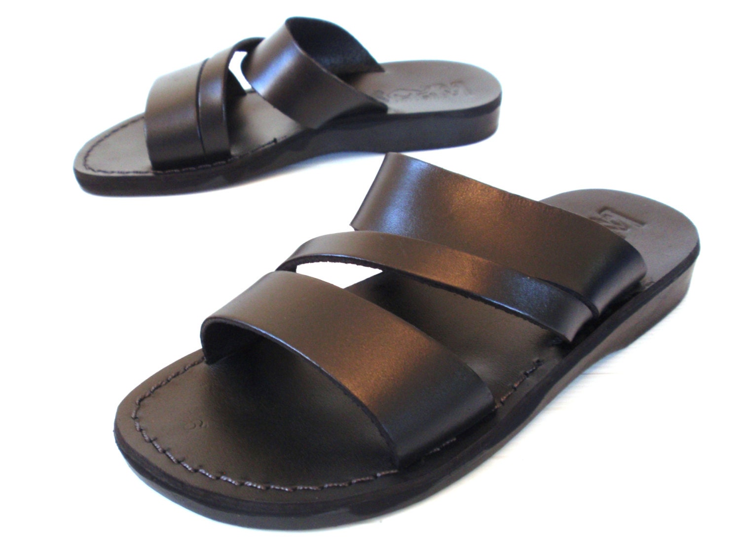 SALE New Leather Sandals GREEK Men's Shoes Thongs by Sandalimshop
