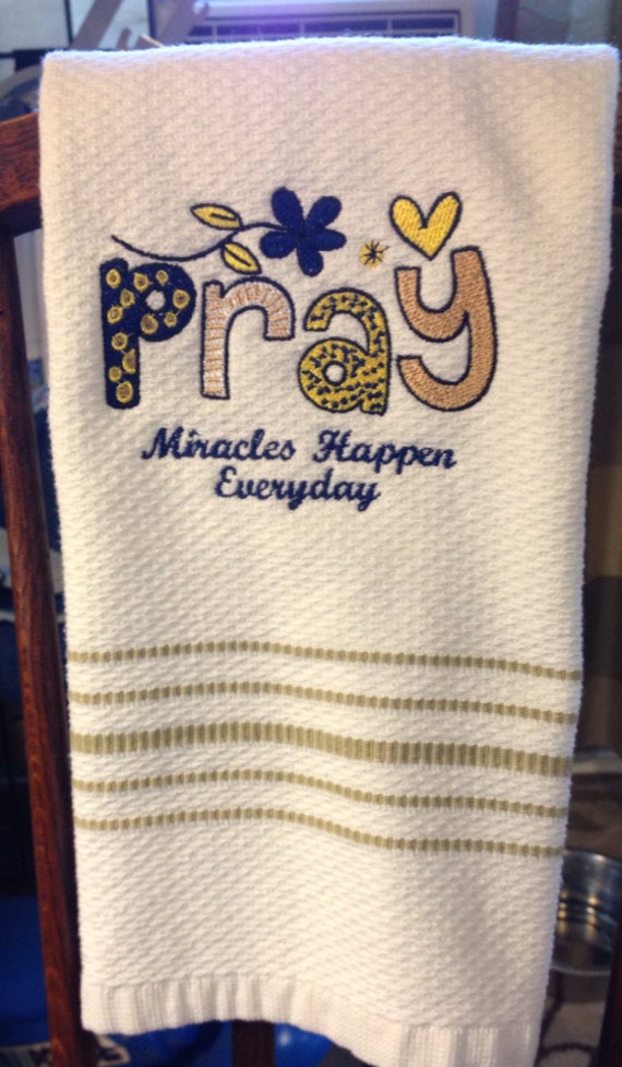 Decorative Hand Towel by NitasNeedle on Etsy