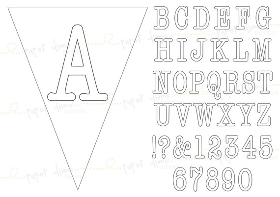 instant download printable alphabet stencils for fabric
