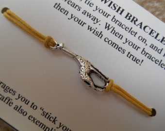 Giraffe Wish Bracelet - Choose your Color