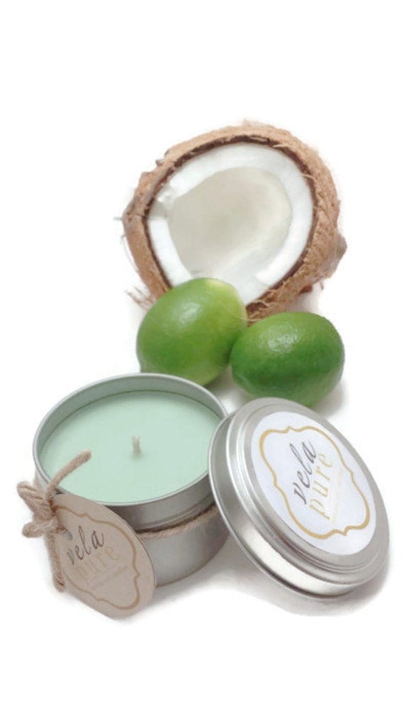 6 oz. Coconut Lime Soy Candle (Summer Fragance)