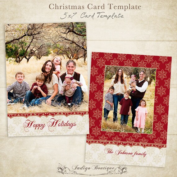 5x7 christmas card