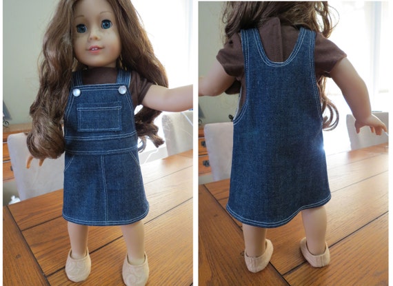 American Girl, 18 inch doll clothes - Jumper, T-Shirt and Shoes