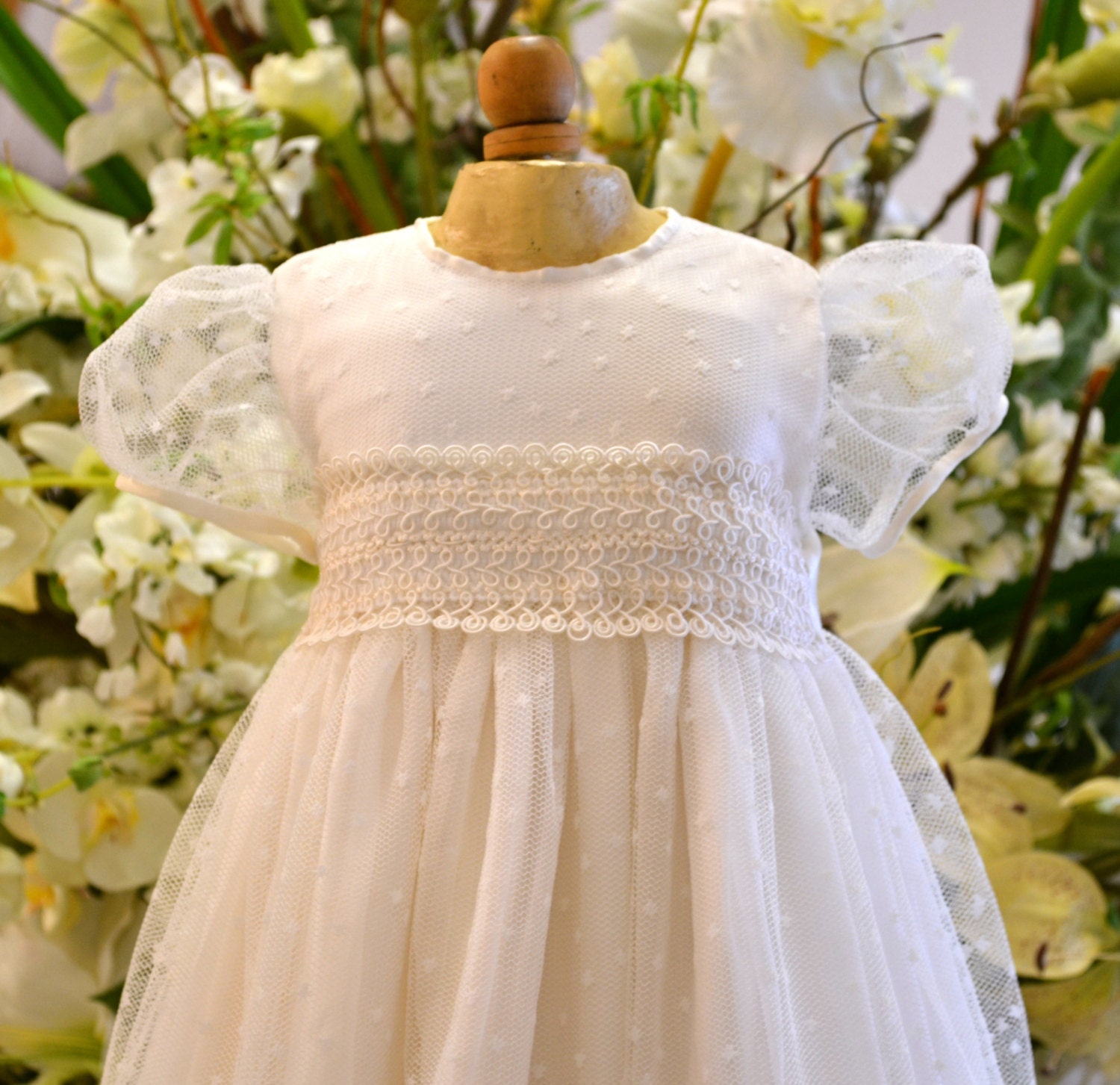 Couture Baptism Gown Christening Gowns Dedication Gown