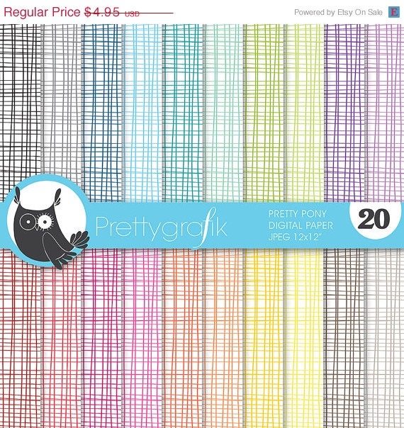 80% OFF SALE string cross hatch digital paper, commercial use, scrapbook papers, background - PS630 Il_570xn