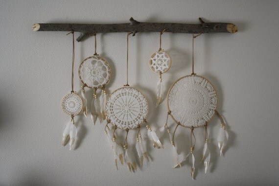 Dreamcatcher Wall Art dreamcatcher wall hanging white boho wall art crochet wall Dreamcatcher Wall Art dreamcatcher wall hanging white boho wall art crochet wall