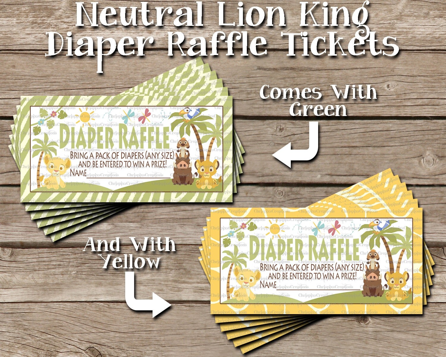 instant download neutral lion king baby by chrispixscreations