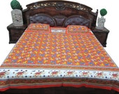 Vintage Bedspread Beds sheets Dancing Lady Cotton Bedcover With 2 Pillow Cover