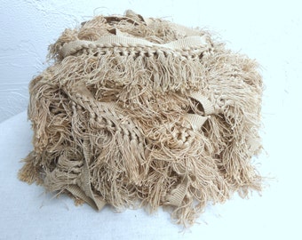 Vintage Light Taupe Fringe from the 70s