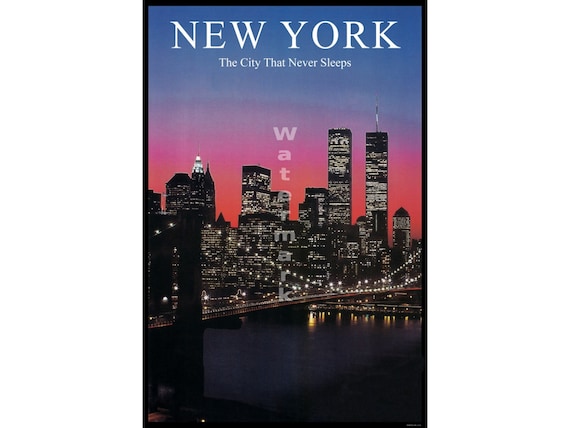 New York The City that Never Sleeps Vintage Styled Travel