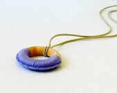 Lilac Wooden Teething Necklace -  Nursing Necklace - Wooden Teething Jewelry - Baby Teething Necklace - Natural Necklace