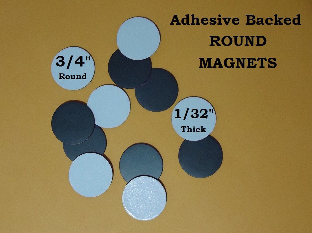100 Choice 3/4 Round Adhesive Back DIY
