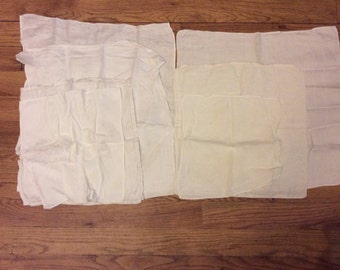 Popular items for white linen napkins on Etsy