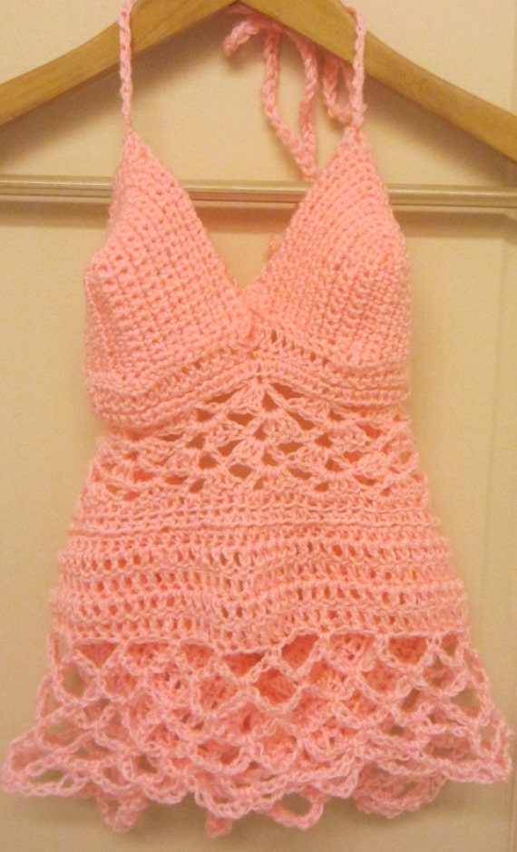 Crochet Pattern Halter Top Lace Summer Spring Tank Top from ...