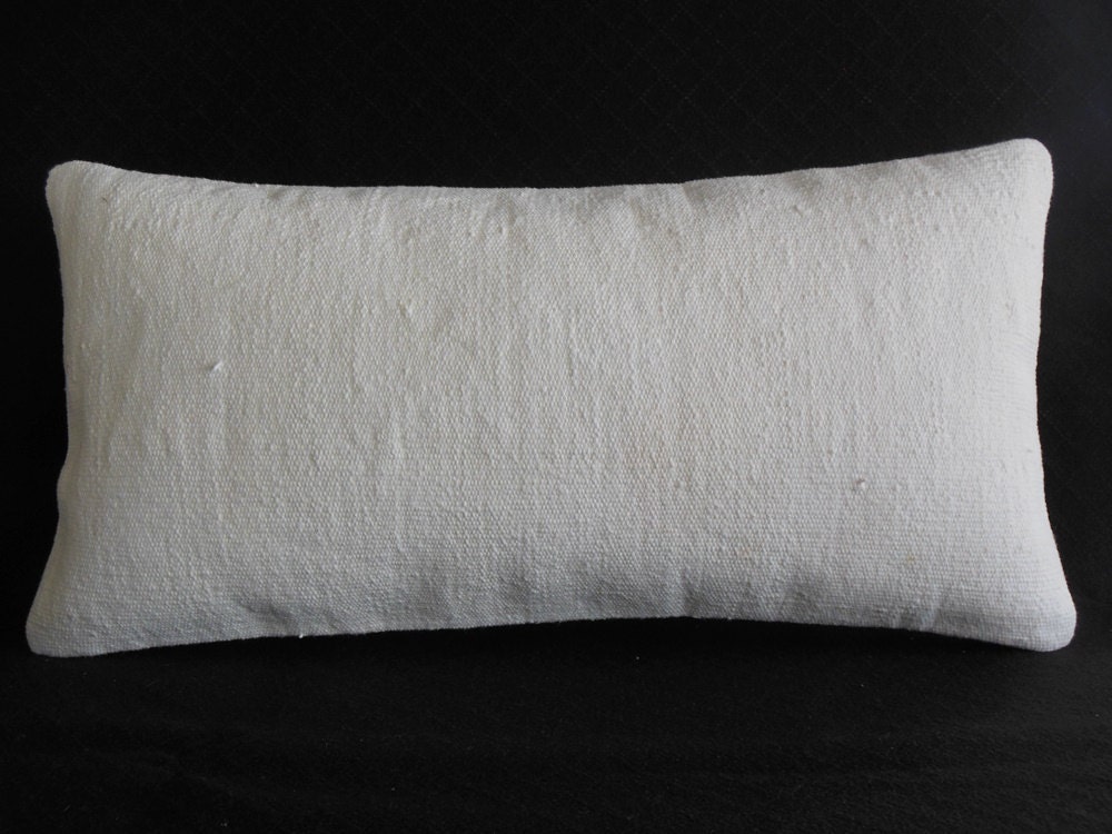 white pillow cover white pillow case solid by DECOLICKILIMPILLOWS